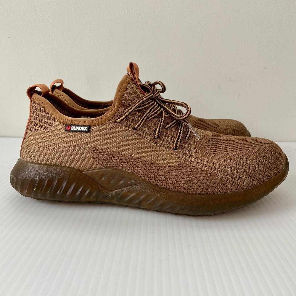Suadex Indestructible Steel Toe Work‎ Shoes 605 Brown EU 40 US 7.5 Men 9 Women